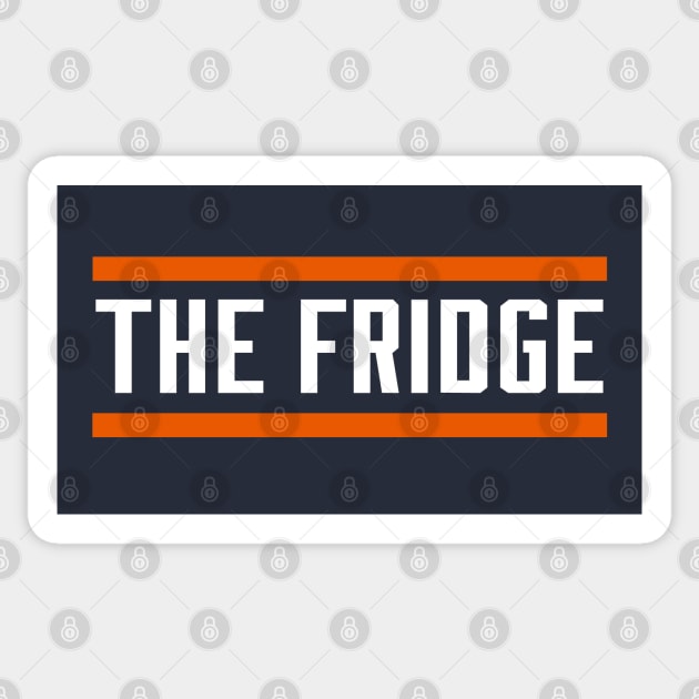 The Fridge - 85 Chicago Bears legend Sticker by BodinStreet